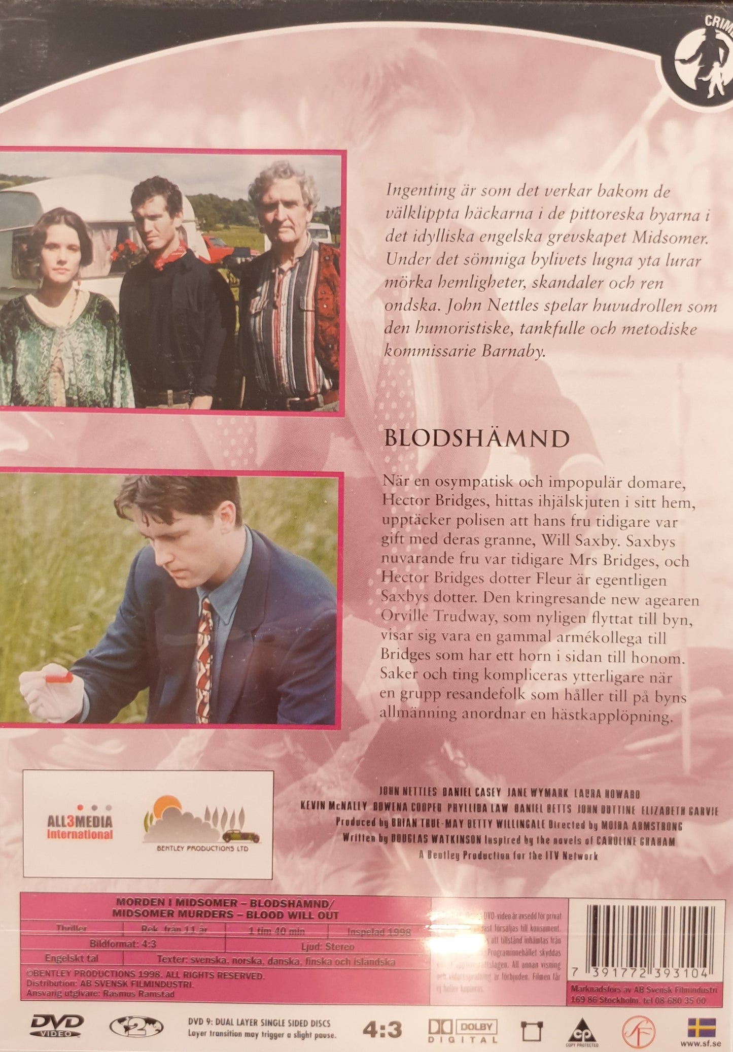 MORDEN I MIDSOMER 2:4 9 - BLODSHÄMND / BLOOD WILL OUT