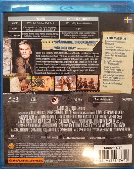 BLOOD DIAMOND (SVENSK)