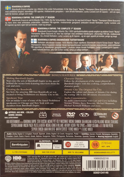 BOARDWALK EMPIRE - THE COMPLETE FIRST SEASON