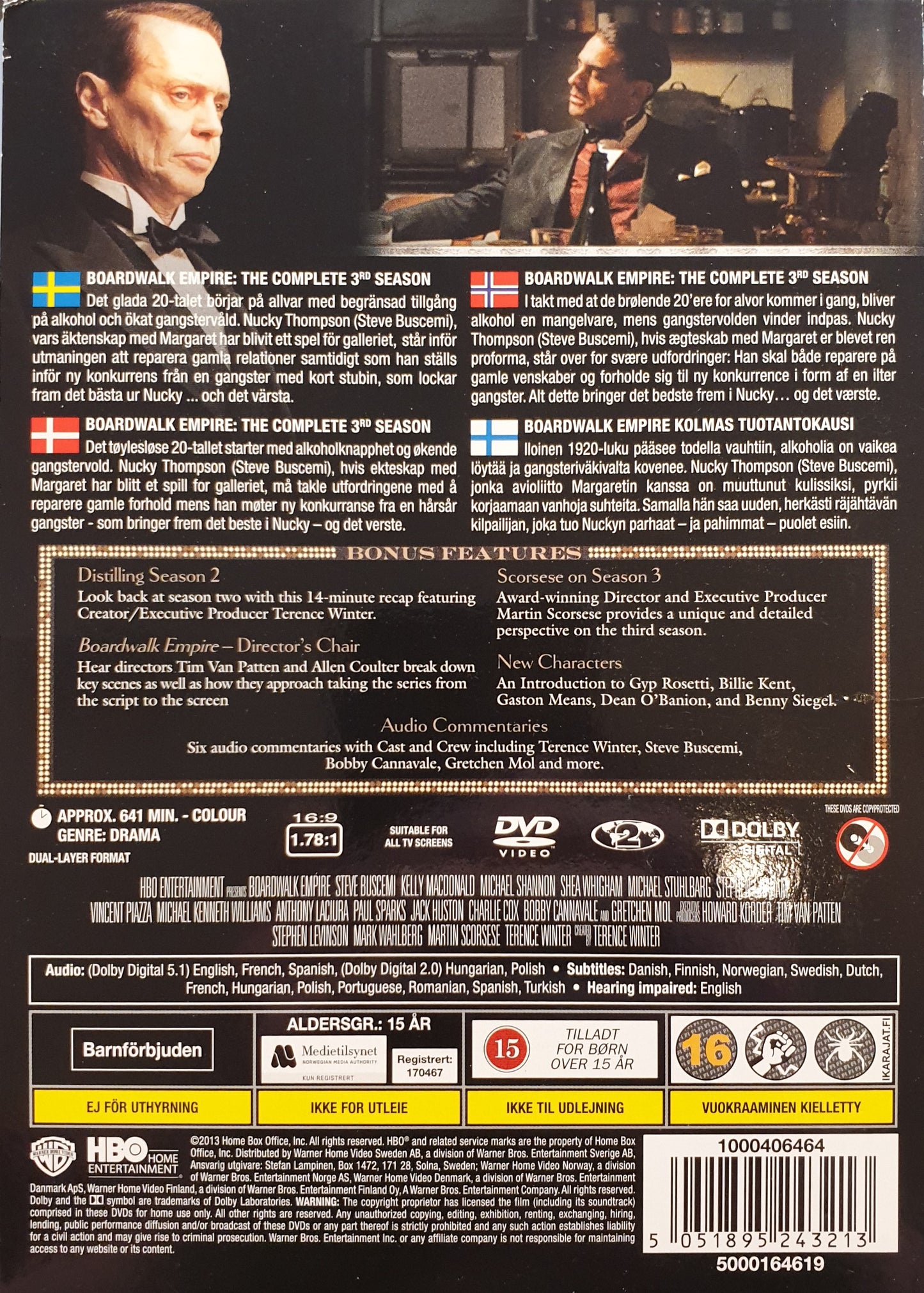 BOARDWALK EMPIRE - THE COMPLETE THIRD SEASON