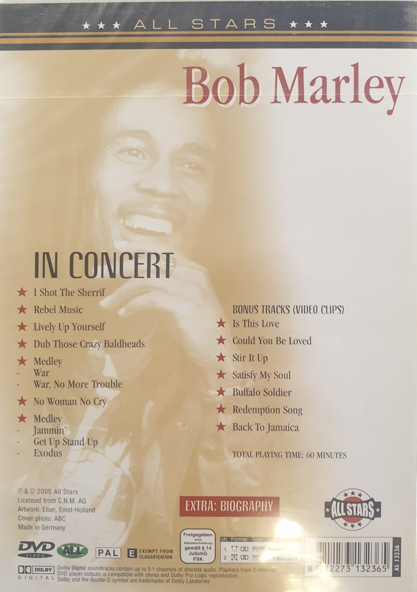 BOB MARLEY - COULD YOU BE LOVED