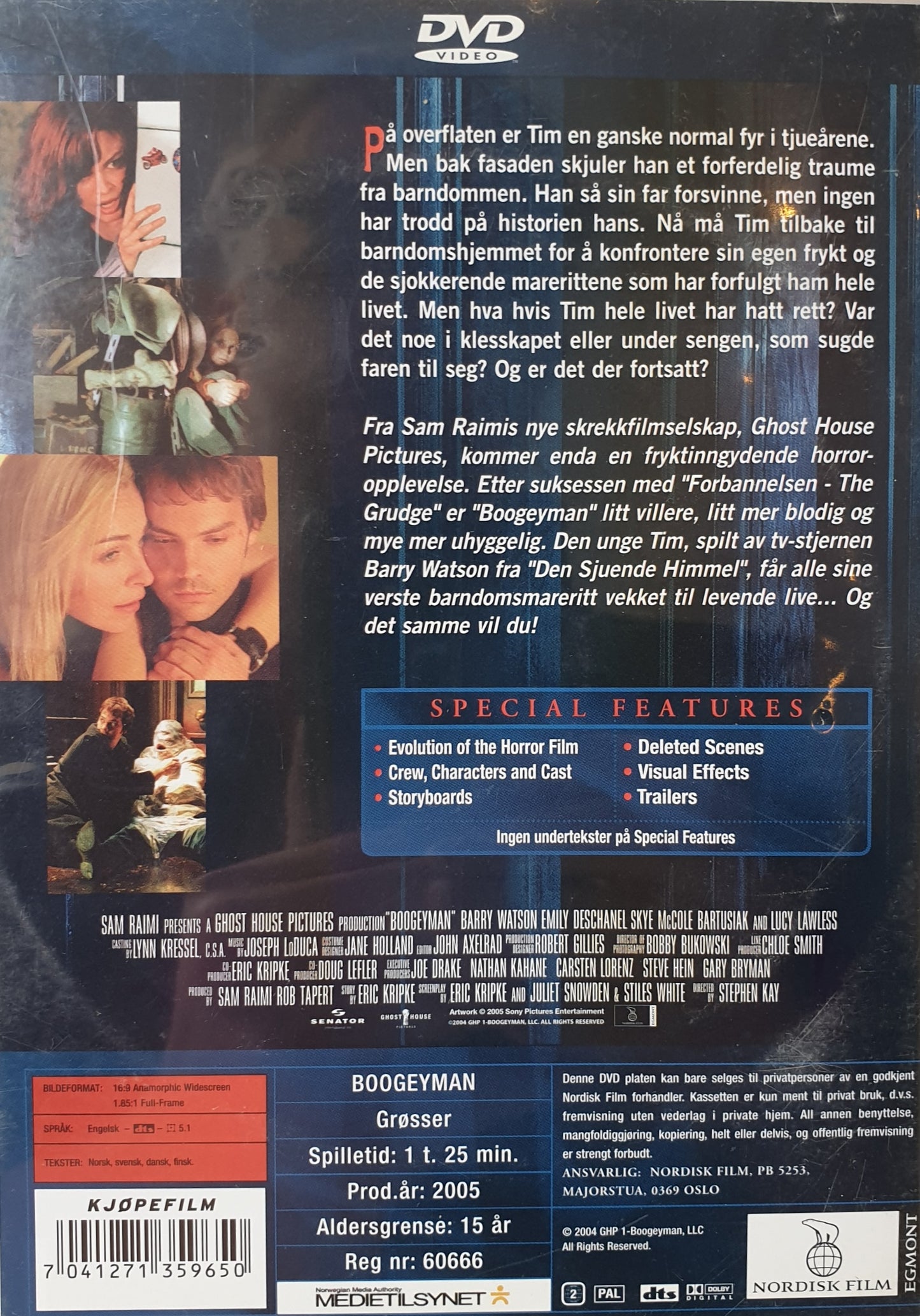 BOOGEYMAN (NORSK MED SVENSK TEXT)