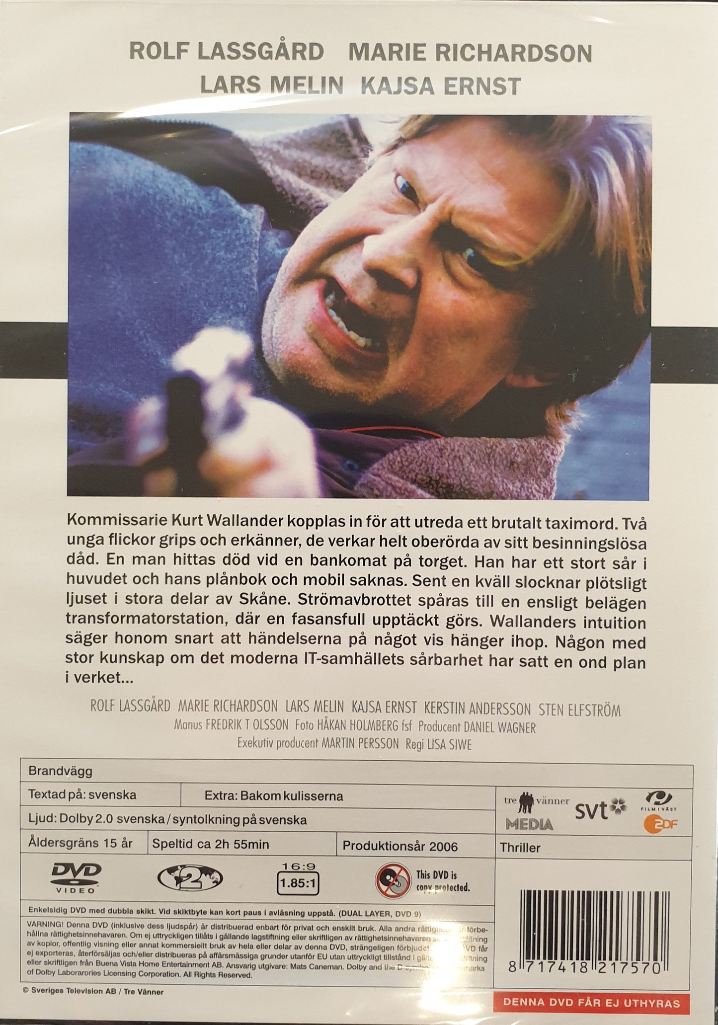 WALLANDER: BRANDVÄGG