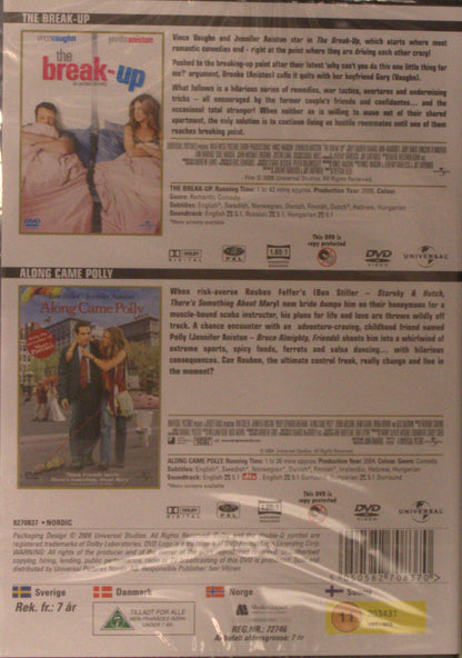 THE BREAK-UP / ALONG CAME POLLY - 2 FILMER