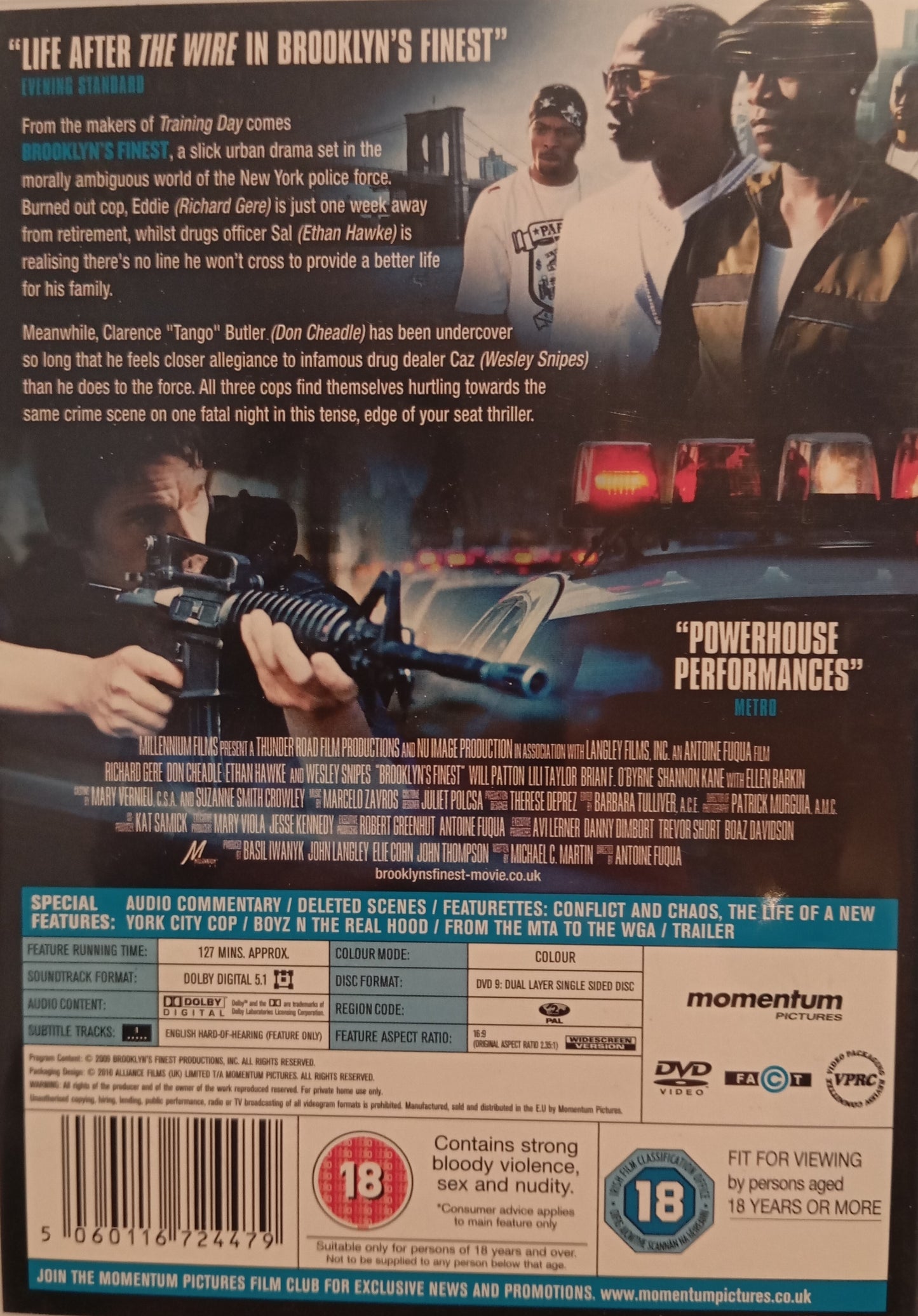 BROOKLYN'S FINEST (EJ SVENSK TEXT)