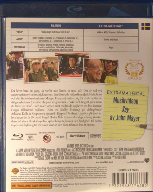 BUCKET LIST / NU ELLER ALDRIG