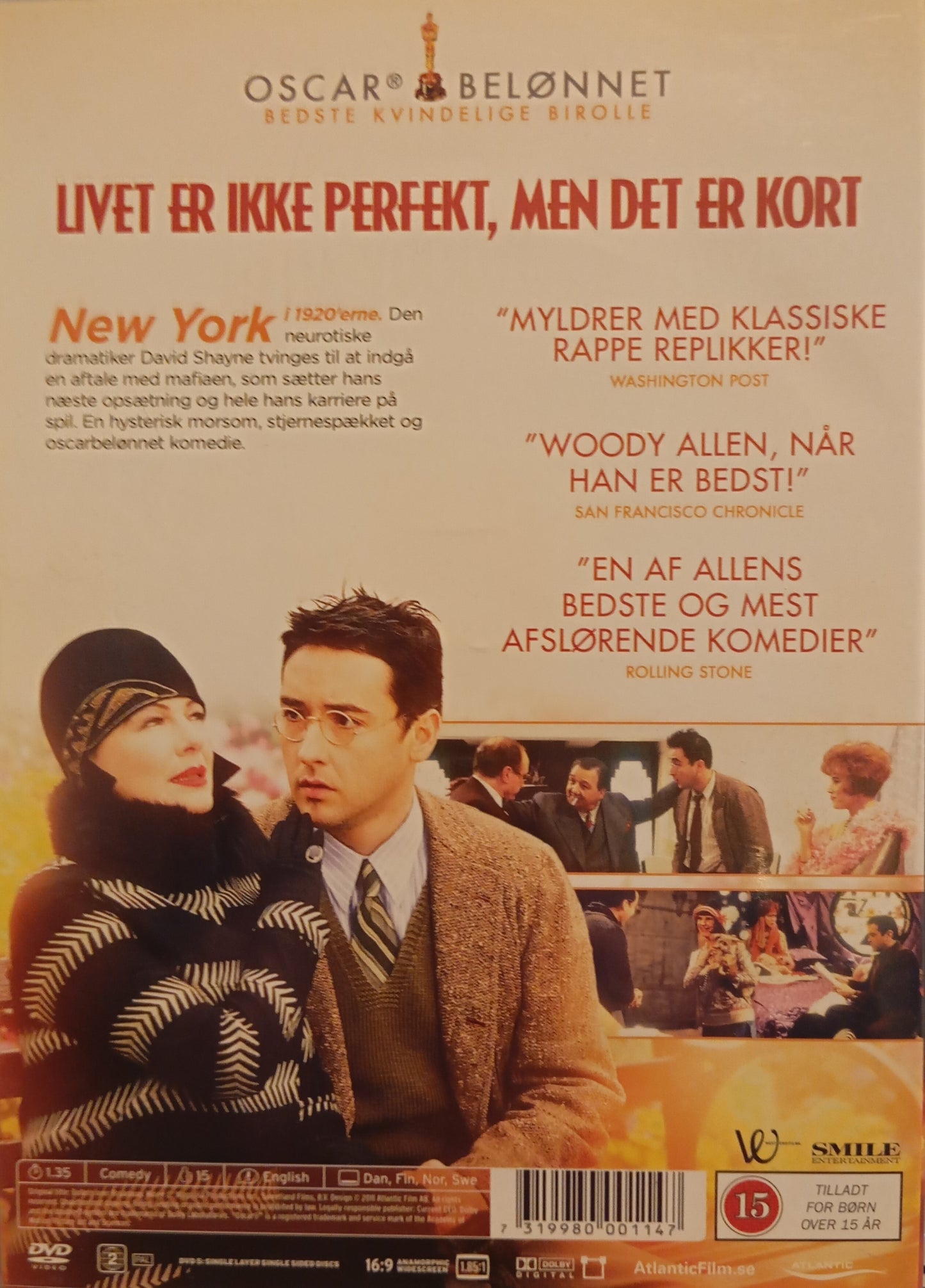 BULLETS OVER BROADWAY / KULREGN ÖVER BROADWAY