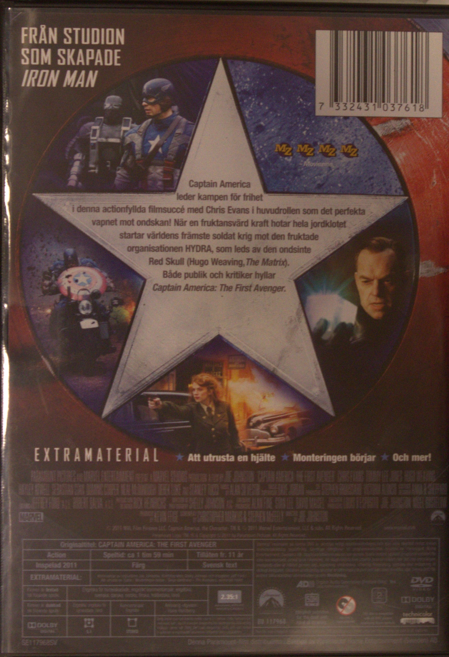 CAPTAIN AMERICA: THE FIRST AVENGER