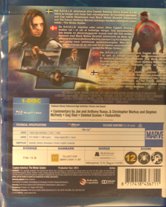 CAPTAIN AMERICA: THE WINTER SOLDIER