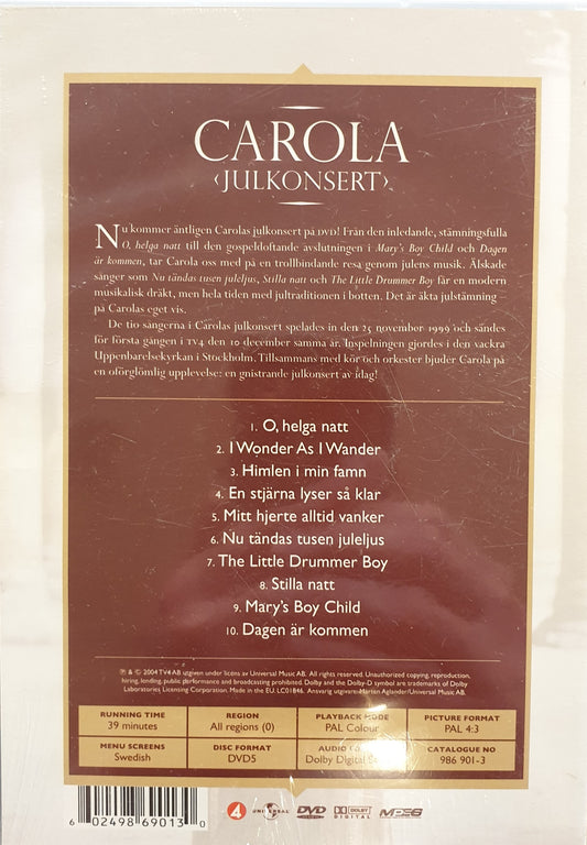 CAROLA - JULKONSERT