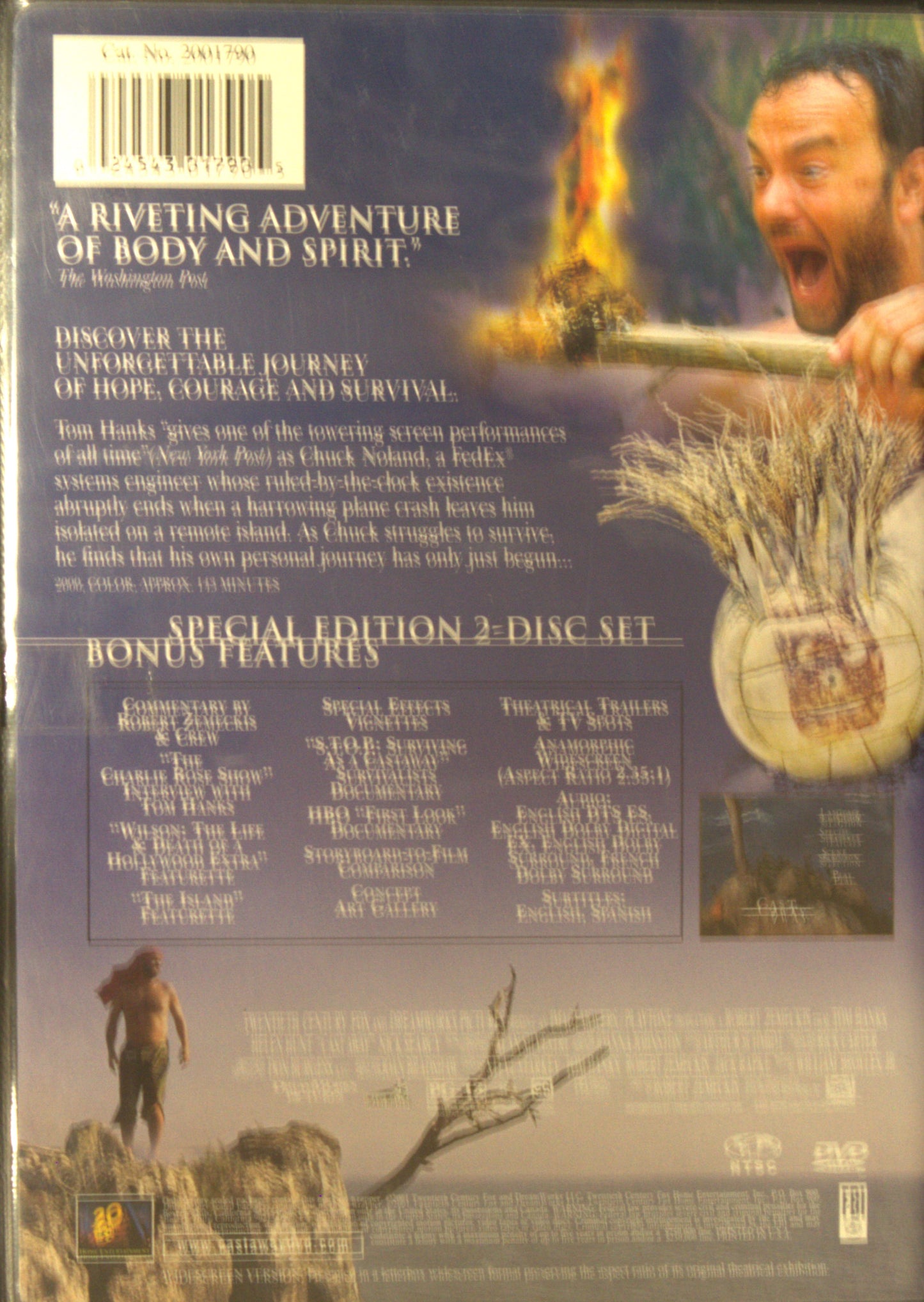 CAST AWAY - SPECIAL EDITION 2-DISC SET