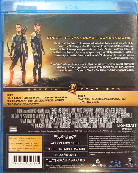 THE HUNGER GAMES: CATCHING FIRE