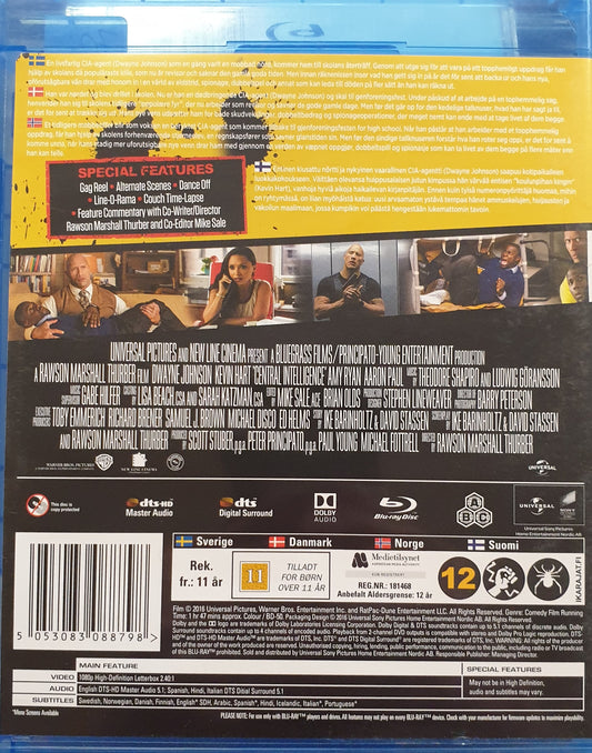 CENTRAL INTELLIGENCE