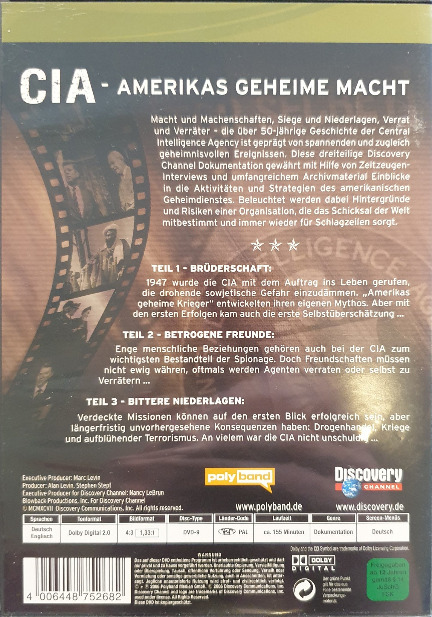 CIA - AMERIKAS GEHEIME MACHT (EJ SVENSK TEXT)