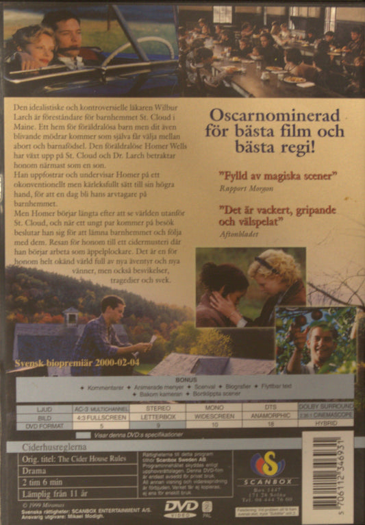 CIDERHUSREGLERNA / THE CIDER HOUSE RULES