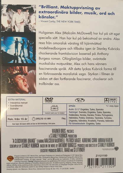 A CLOCKWORK ORANGE - KUBRICK MCDOWELL