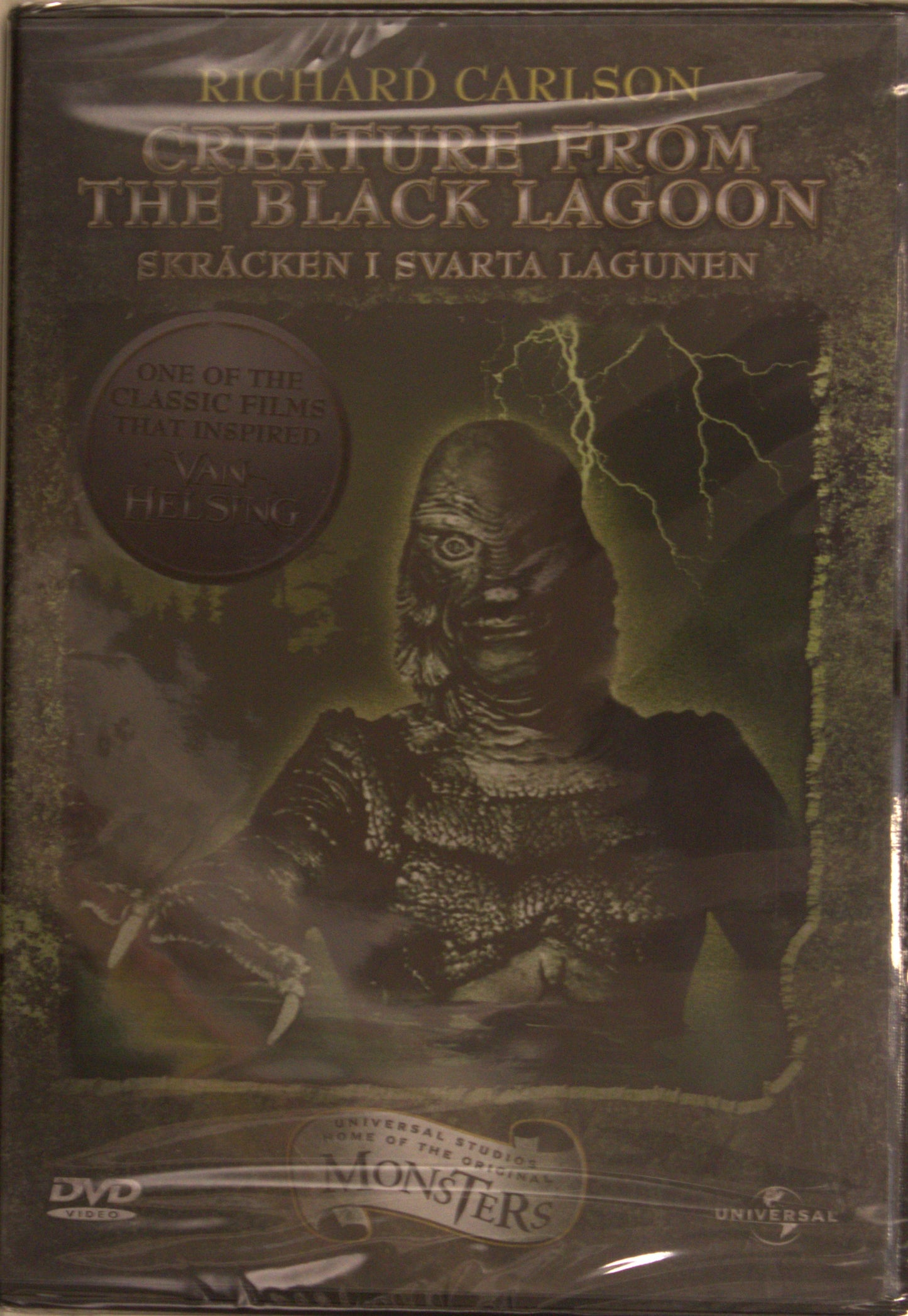 CREATURE FROM THE BLACK LAGUN / SKRÄCKEN I SVARTA LAGUNEN