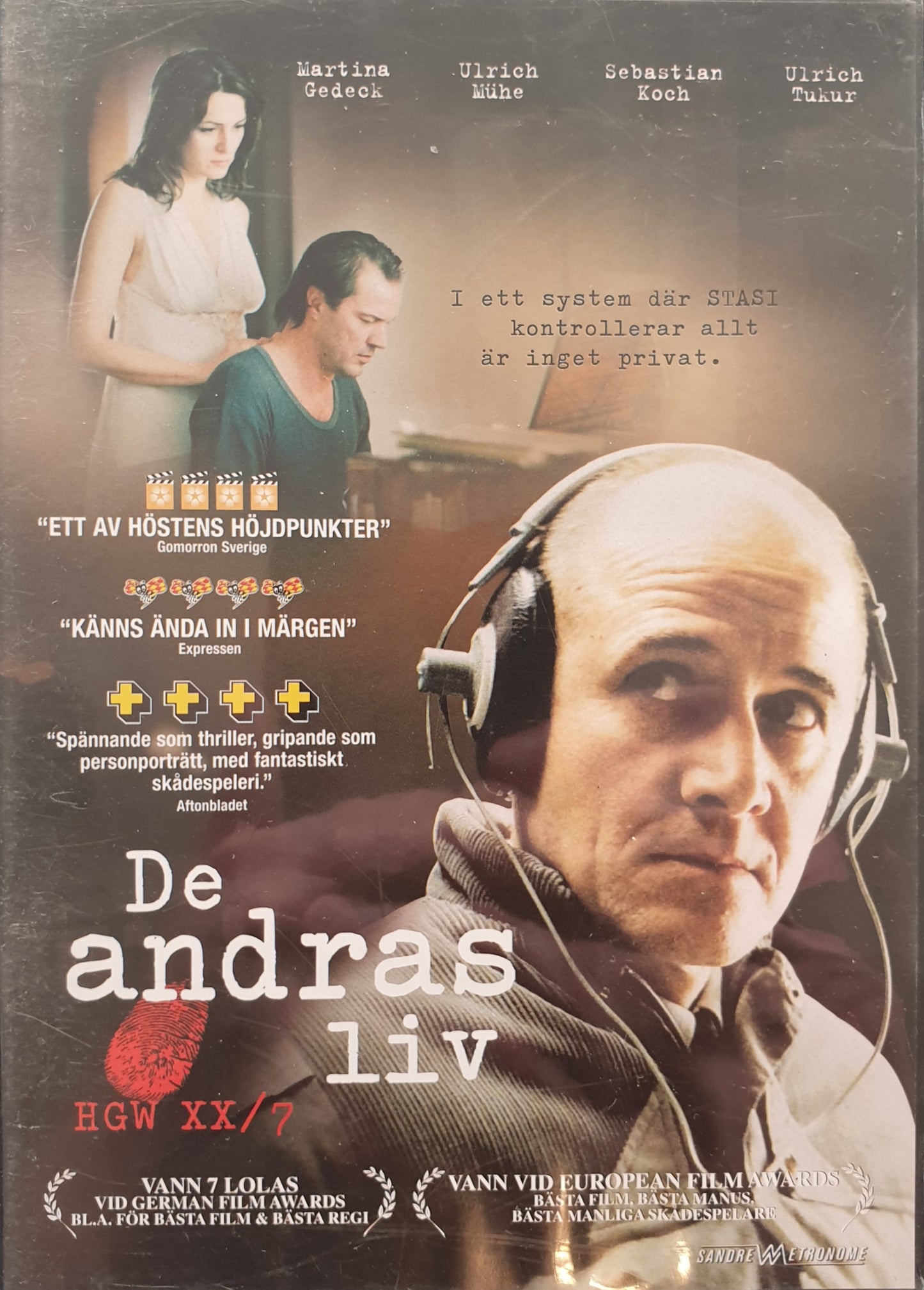 DE ANDRAS LIV / DAS LEBEN DER ANDEREN