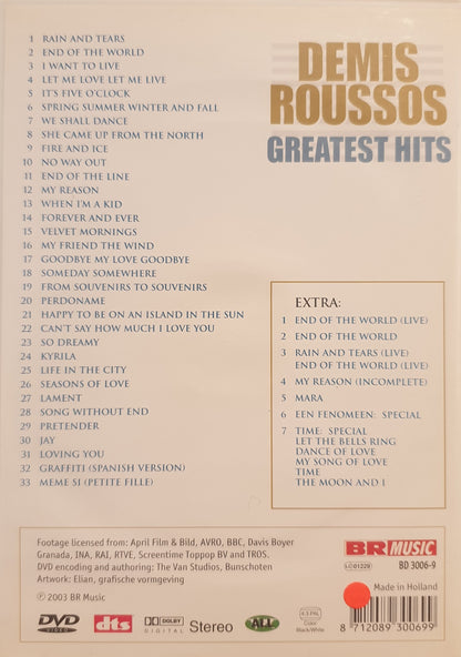DEMIS ROUSSOS: GREATEST HITS