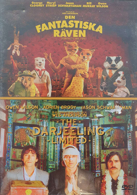 DEN FANTASTISKA RÄVEN / THE DARJEELING LIMITED - 2 FILMER