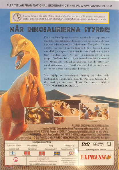 DINOSAUR HUNTERS - NATIONAL GEOGRAPHIC
