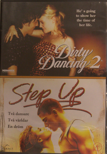 DIRTY DANCING 2 / STEP UP - 2 FILMER