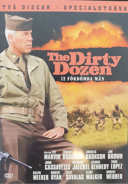 THE DIRTY DOZEN / 12 FÖRDÖMDA MÄN - TVÅ DISCAR - SPECIALUTGÅVA
