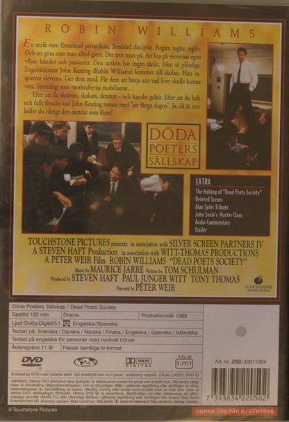 DÖDA POETERS SÄLLSKAP / DEAD POETS SOCIETY - special edition
