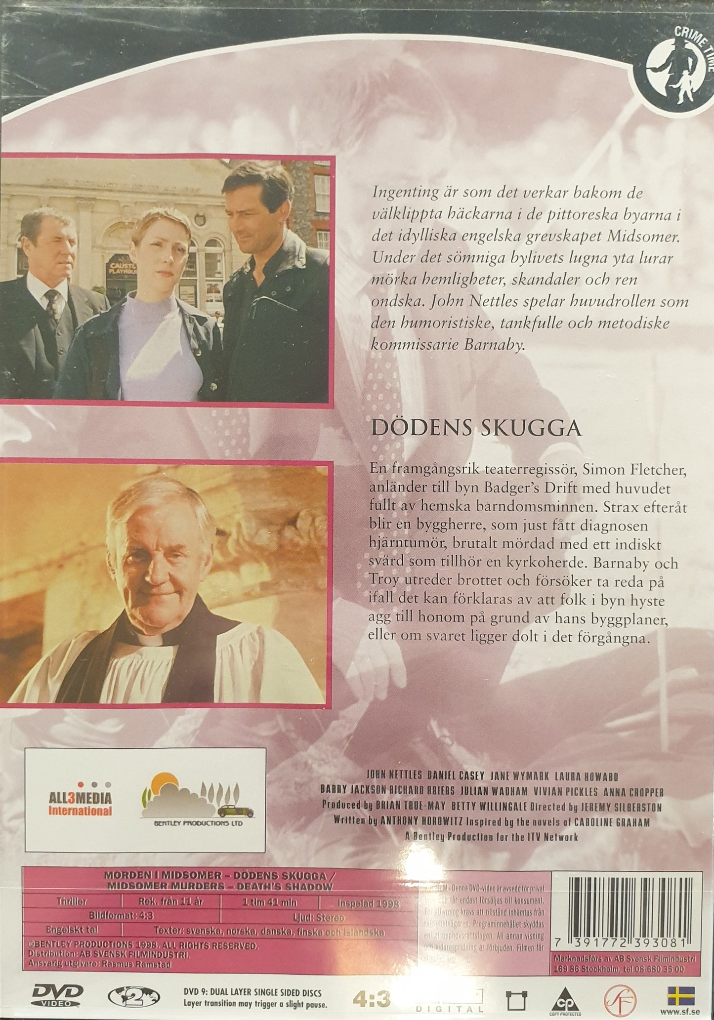 MORDEN I MIDSOMER 2:1 6  - DÖDENS SKUGGA / DEATH'S SHADOW