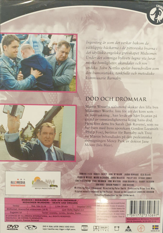 MORDEN I MIDSOMER 6:2 25 - DÖD OCH DRÖMMAR / DEATH AND DREAMS