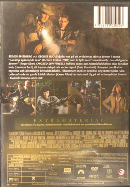 INDIANA JONES OCH KRISTALLDÖDSKALLENS RIKE / INDIANA JONES AND THE KINGDOM OF THE CRYSTAL SKULL