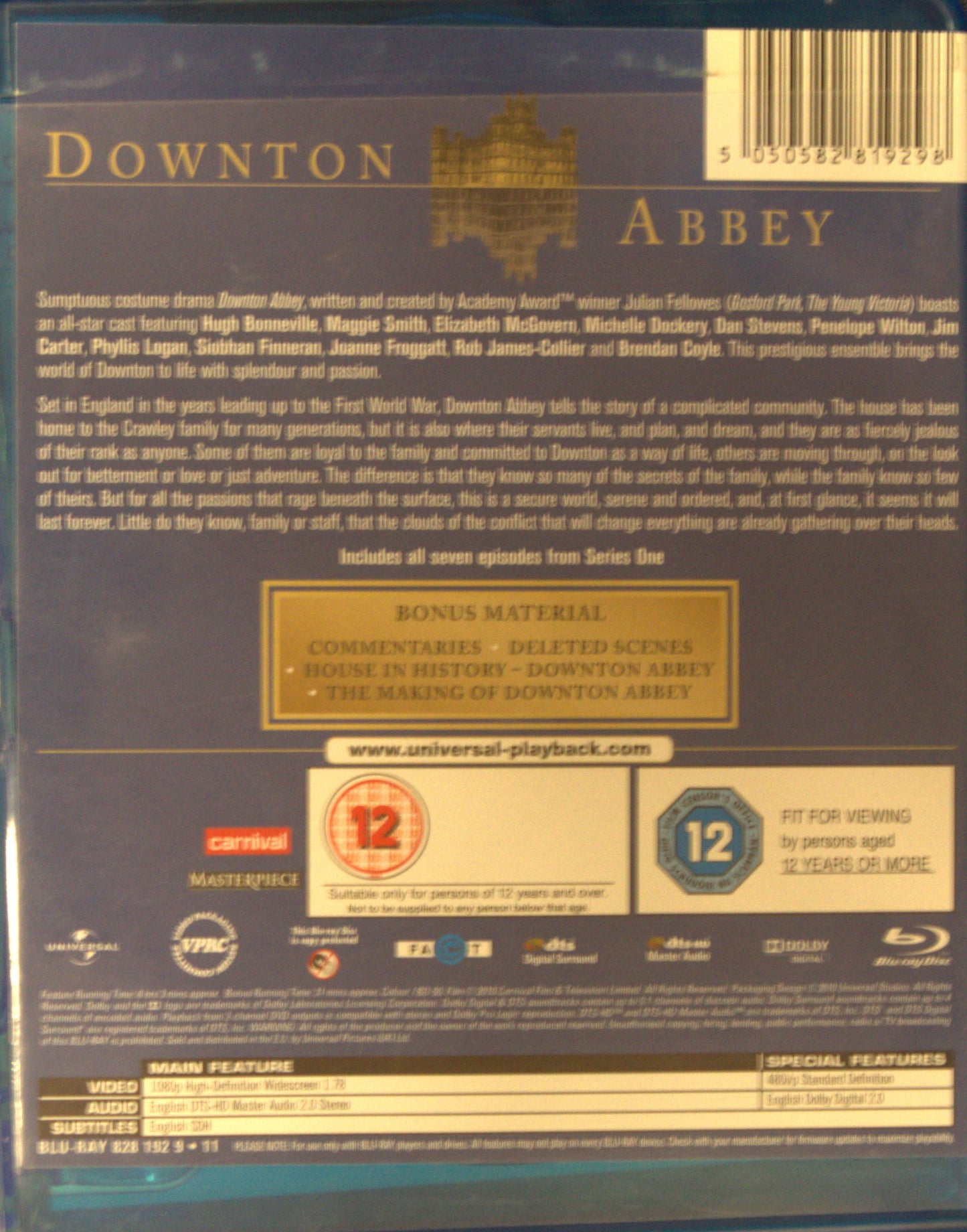 DOWNTON ABBEY SERIES ONE
