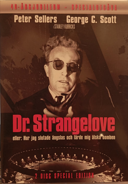 DR. STRANGELOVE - DVD - KUBRICK SELLERS C. SCOTT - 40-ÅRSJUBILEUM - SPECIALUTGÅVA