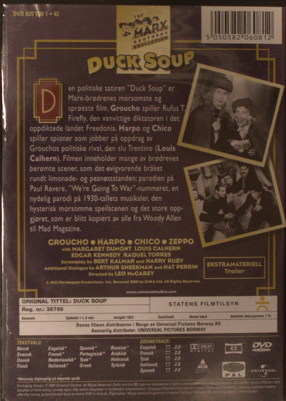DUCK SOUP / FYRA FULA FISKAR