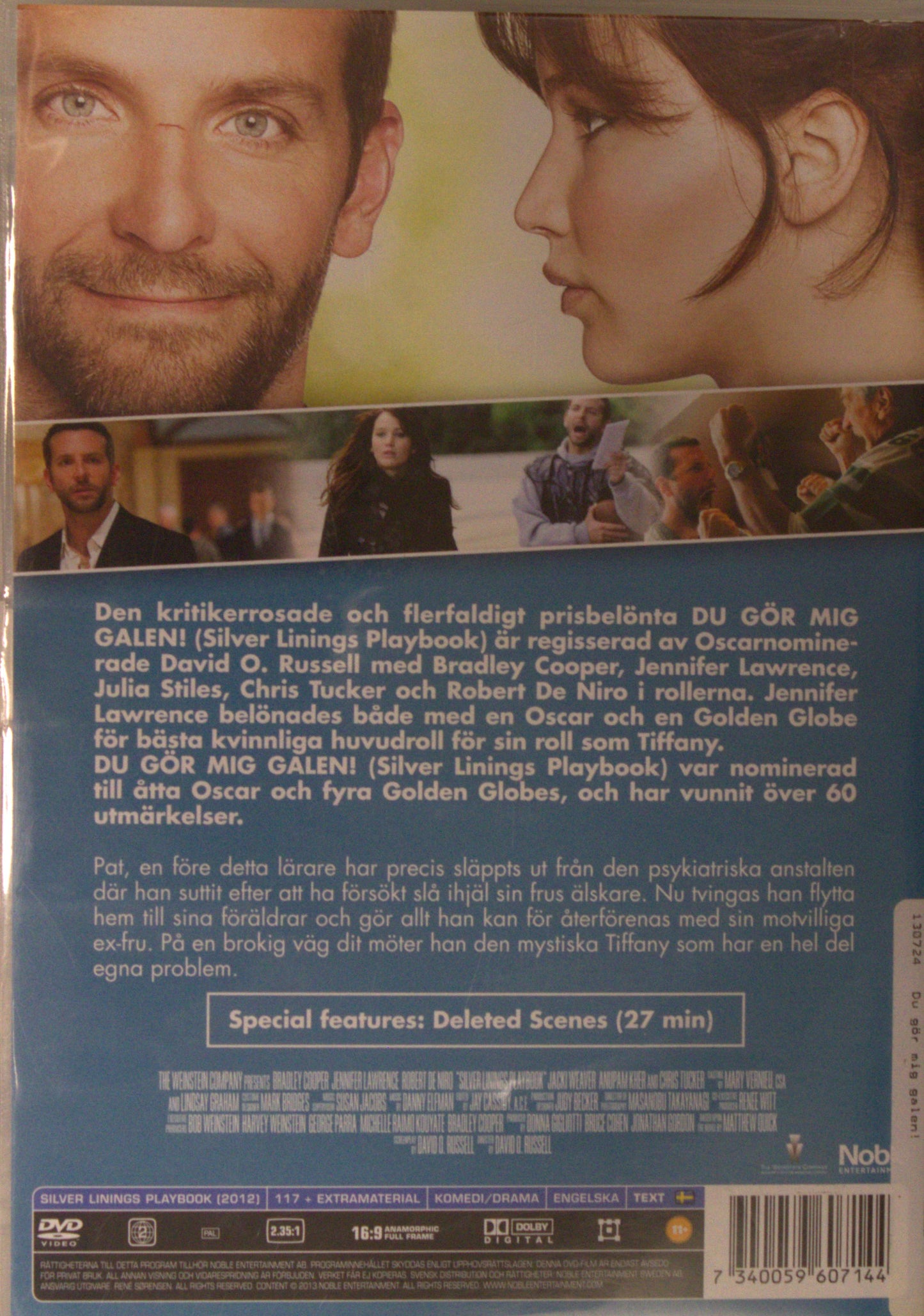 DU GÖR MIG GALEN / SILVER LININGS PLAYBOOK