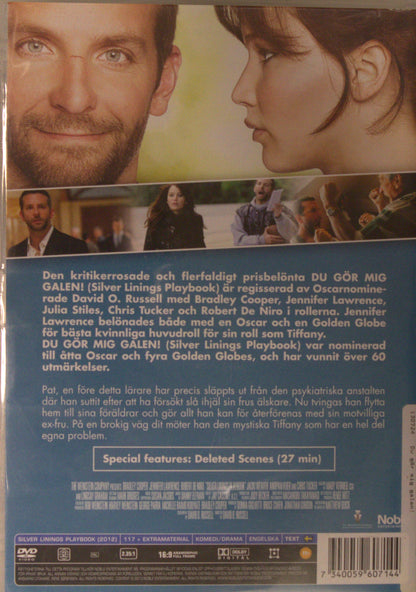 DU GÖR MIG GALEN / SILVER LININGS PLAYBOOK