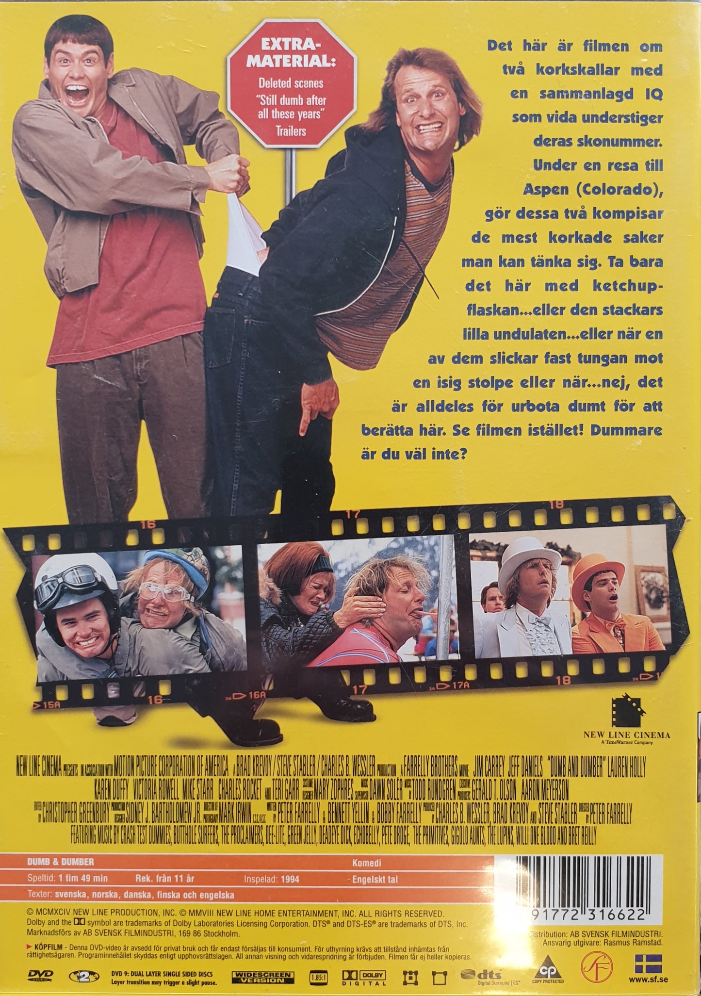DUM OCH DUMMARE / DUMB AND DUMBER