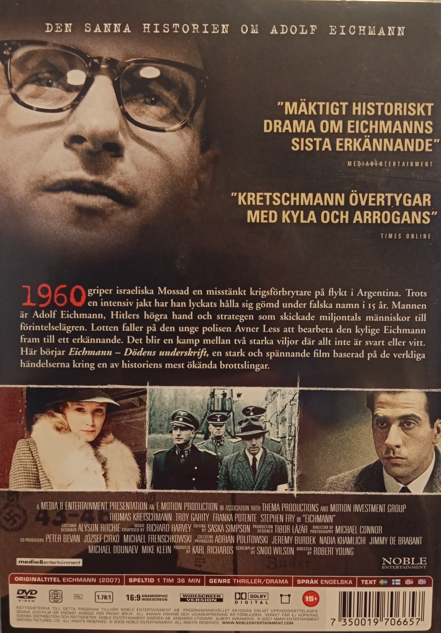 EICHMANN - DÖDENS UNDERSKRIFT