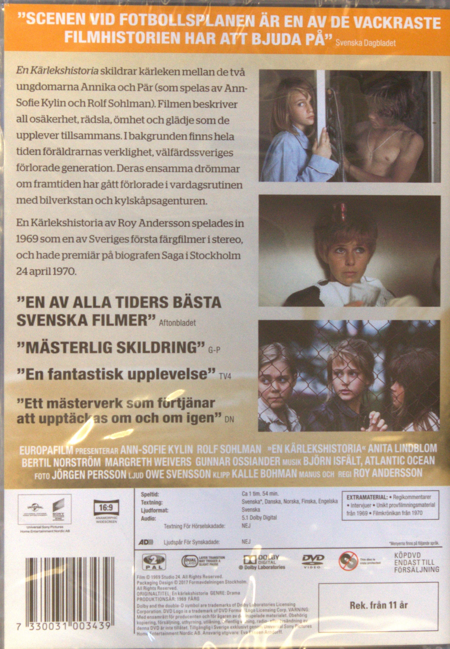 EN KÄRLEKSHISTORIA / A LOVE STORY