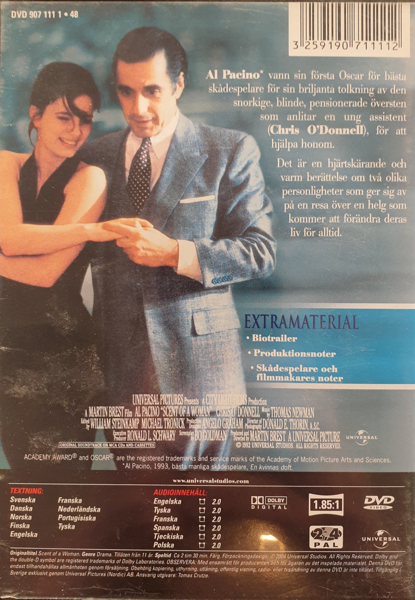 EN KVINNAS DOFT / SCENT OF A WOMAN