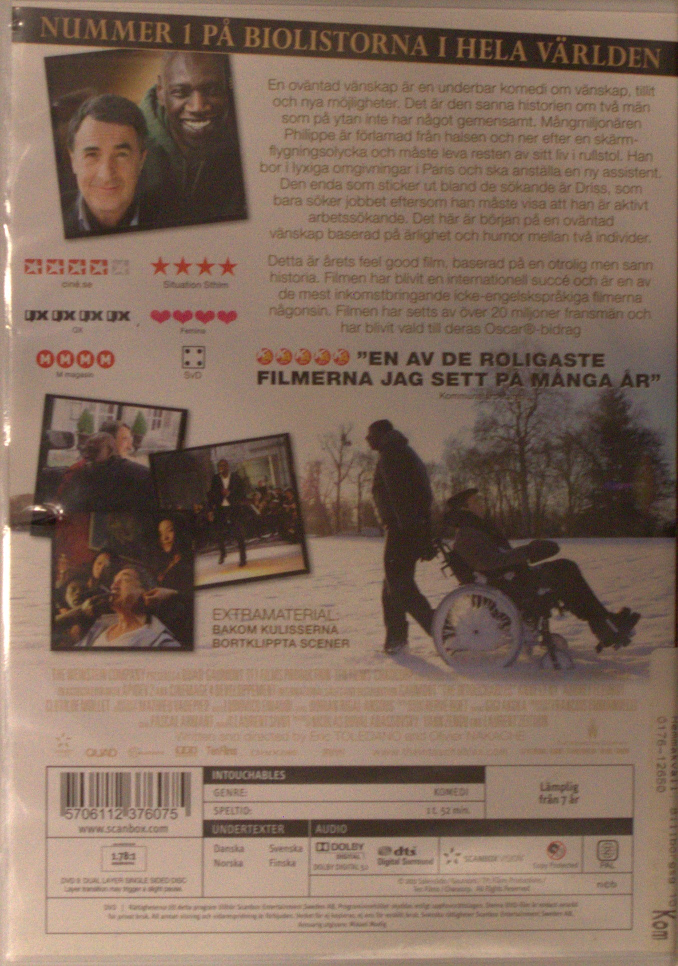 EN OVÄNTAD VÄNSKAP / INTOUCHABLES