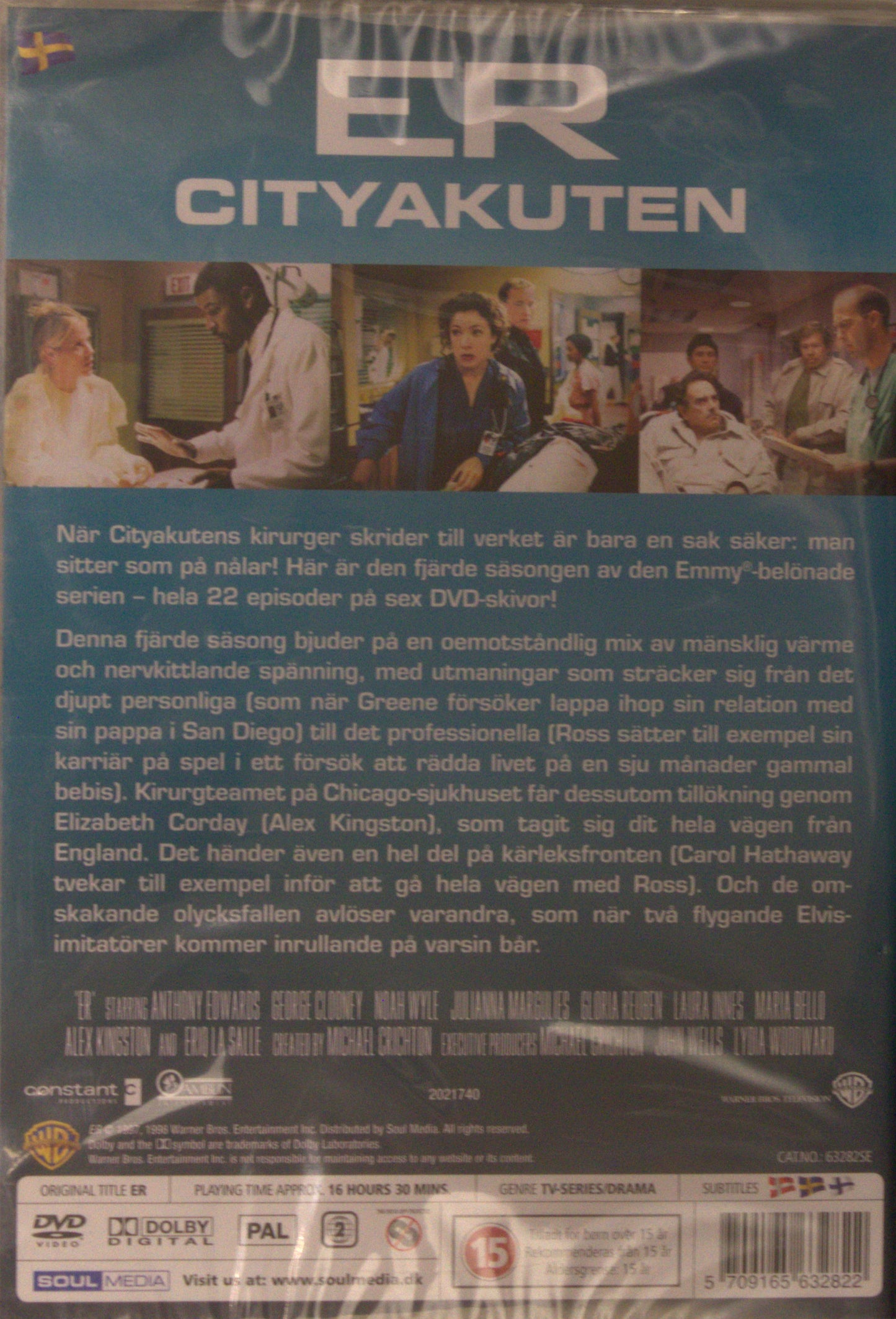 ER - HELA FJÄRDE SÄSONGEN / CITYAKUTEN