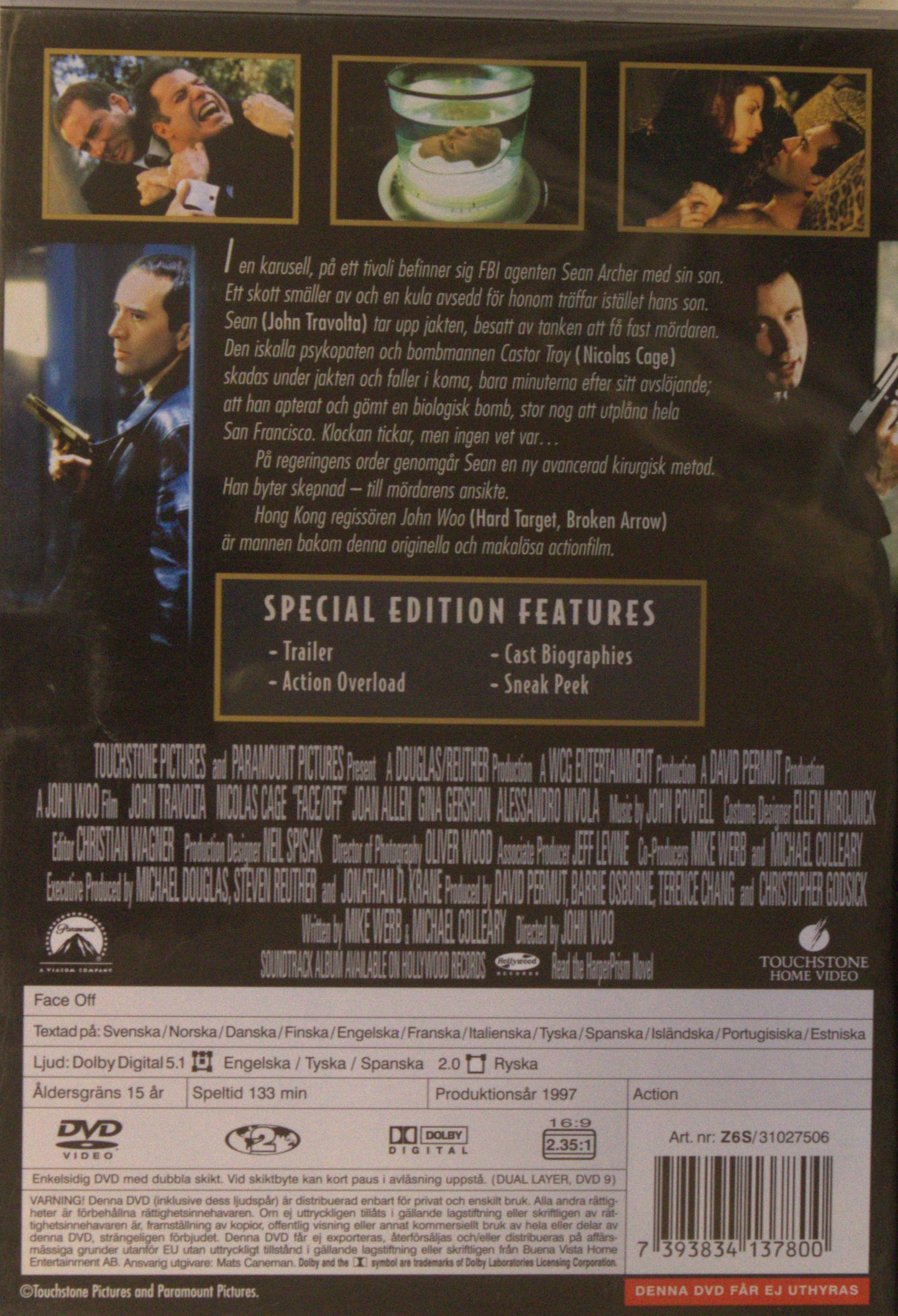 FACE/OFF - SPECIAL EDITION