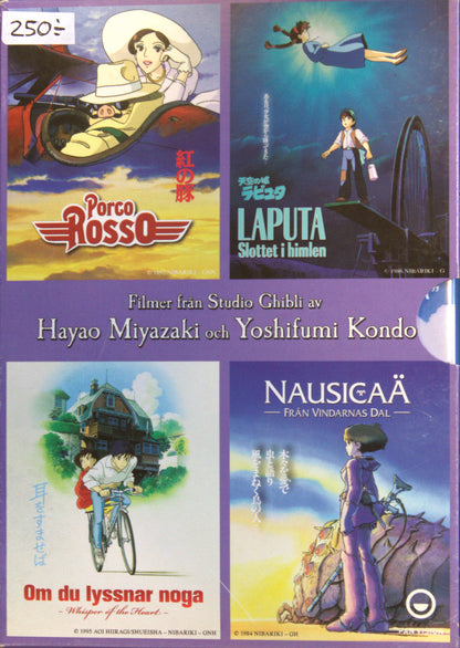 FILMER FRÅN STUDIO GHIBLI AV HAYAO MIYAZAKI OCH YOSHIFUMI KONDO