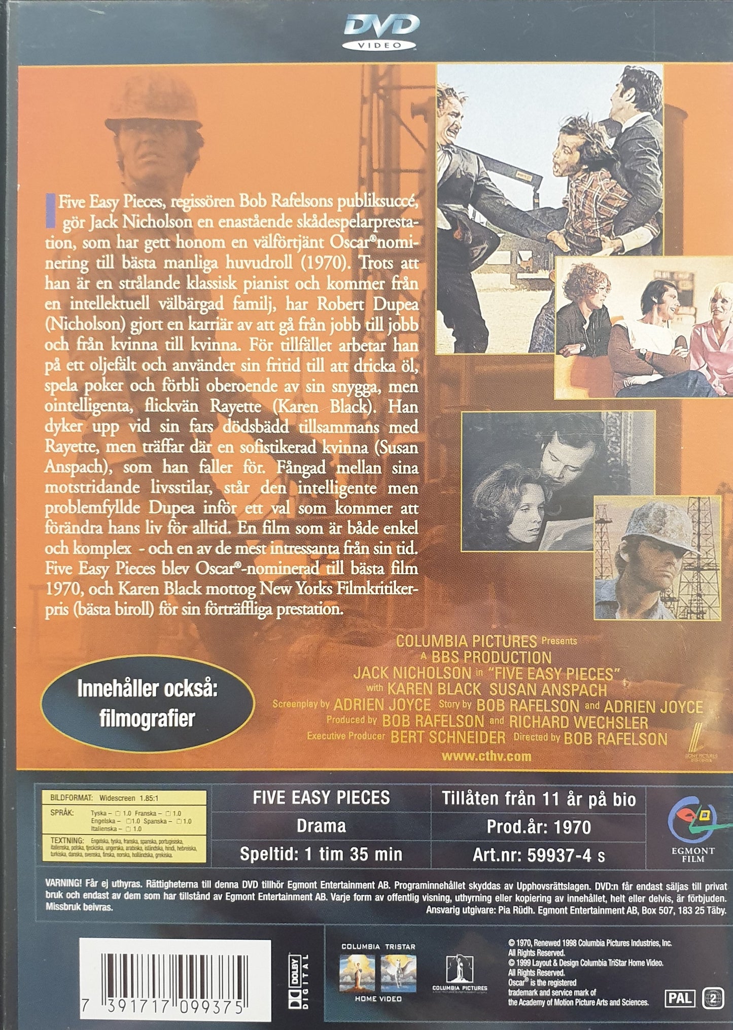 FIVE EASY PIECES