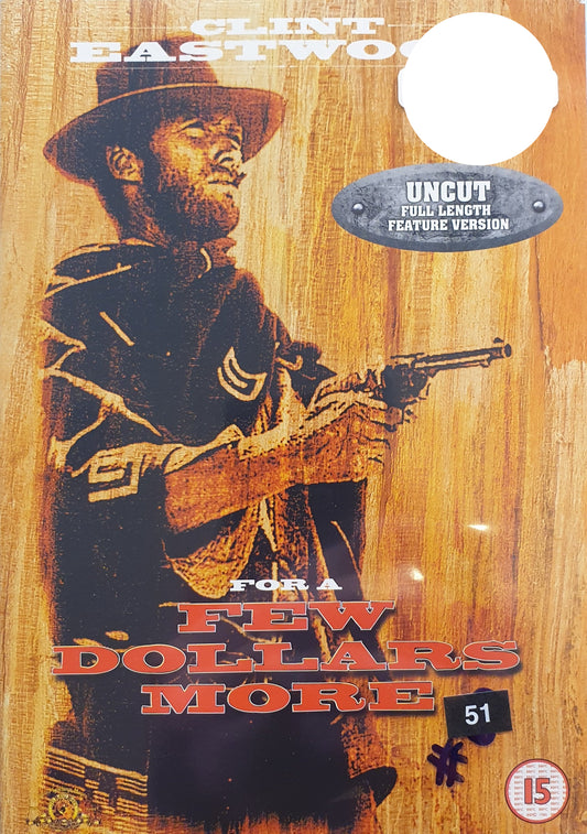 FOR A FEW DOLLARS MORE / FÖR NÅGRA FÅ DOLLAR MER - DVD