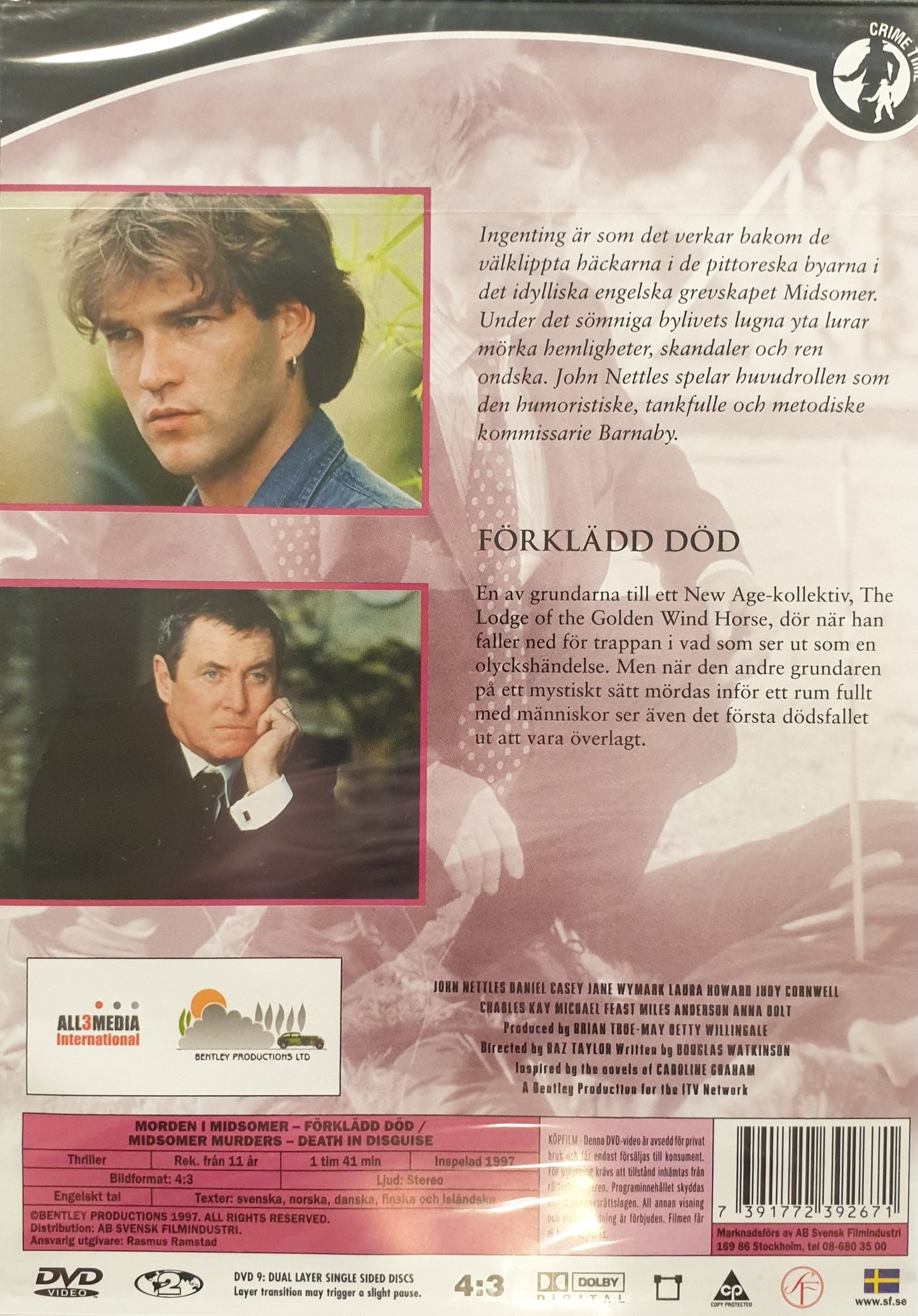 MORDEN I MIDSOMER 1:4 5 - FÖRKLÄDD DÖD / DEATH IN DISGUISE