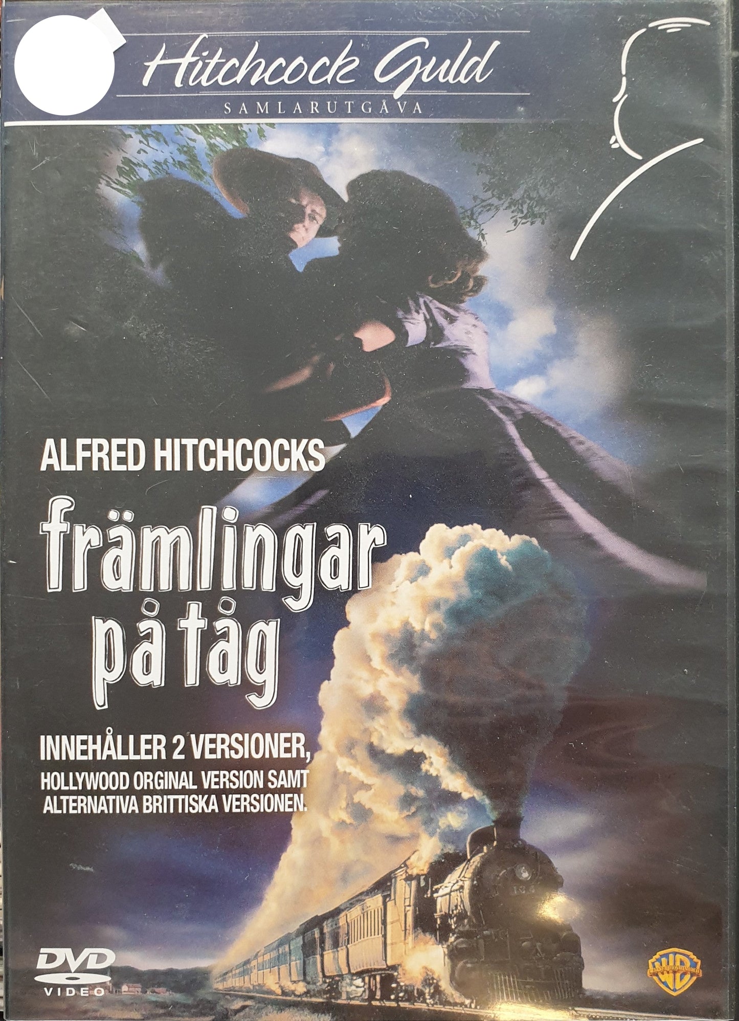 FRÄMLINGAR PÅ TÅG / STRANGERS ON A TRAIN - 2 VERSIONER