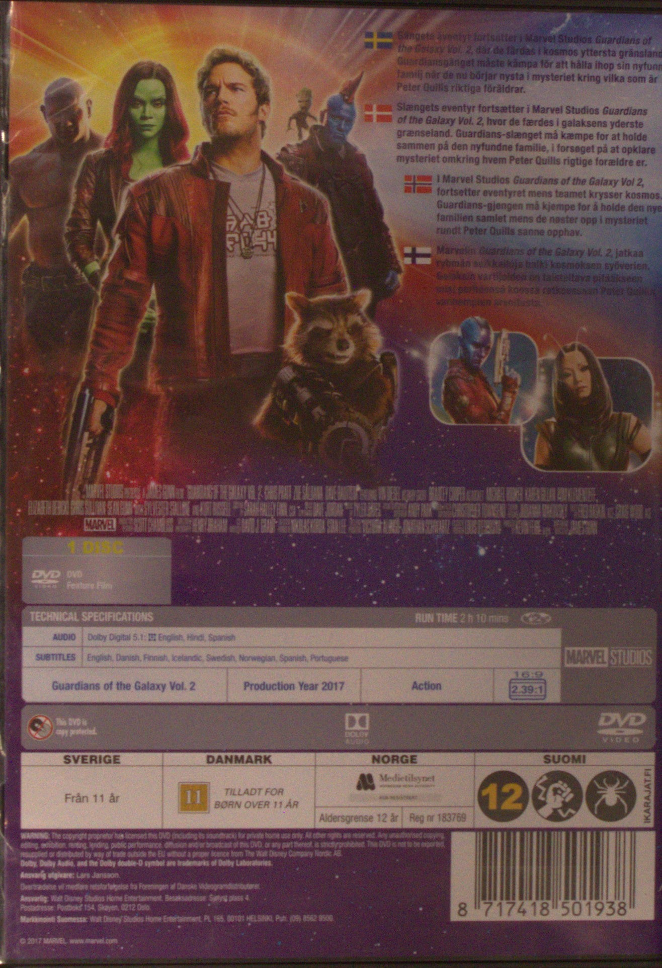 GUARDIANS OF THE GALAXY VOL. 2