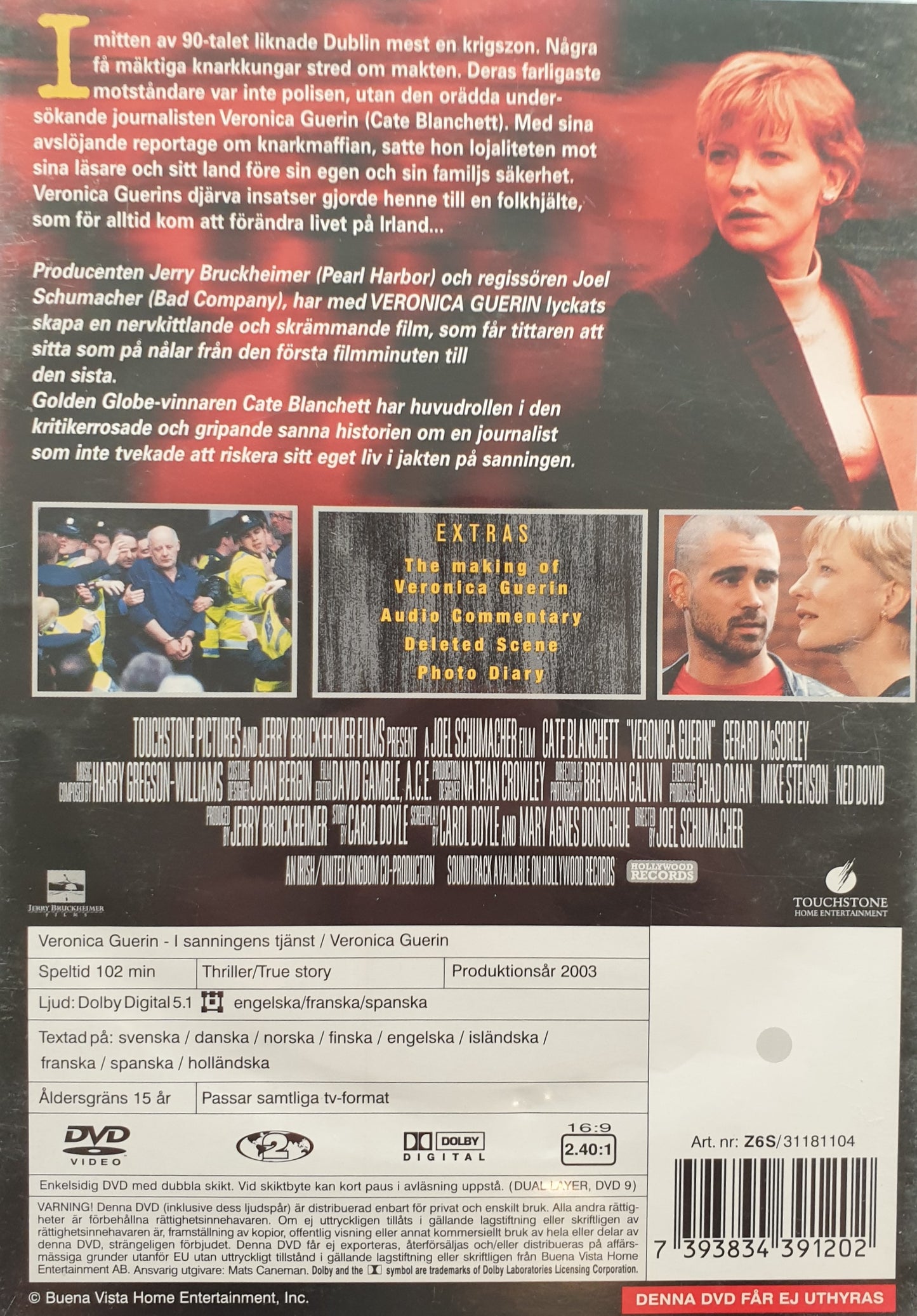 VERONICA GUERIN - I SANNINGENS TJÄNST